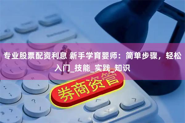 专业股票配资利息 新手学育婴师：简单步骤，轻松入门_技能_实践_知识